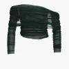 Christopher Esber Blusen & Tops<Top Veiled in Evergreen