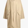 Jil Sander Mäntel<Trenchcoat Logo in Dark Sand