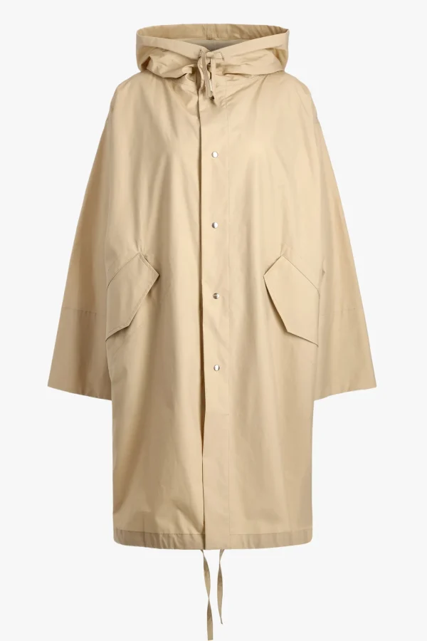 Jil Sander Mäntel<Trenchcoat Logo in Dark Sand