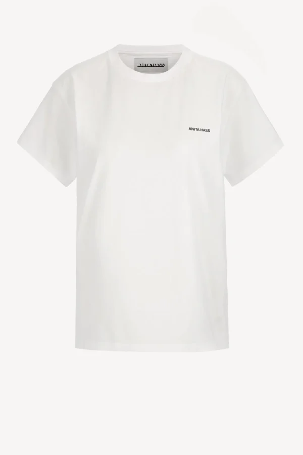 Anita Hass Shirts, Tank Tops & Longsleeves<T-Shirt 'Amour' in Weiß