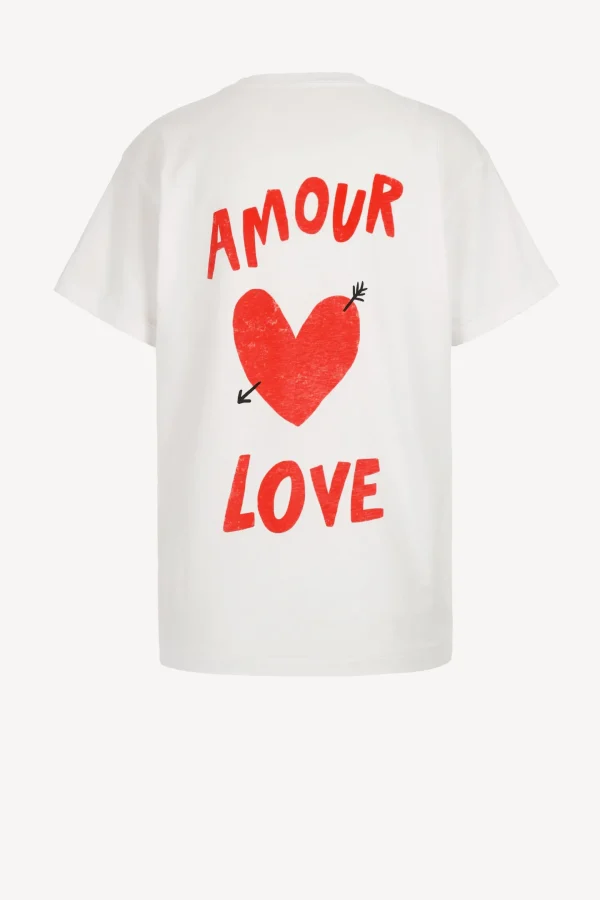 Anita Hass Shirts, Tank Tops & Longsleeves<T-Shirt 'Amour' in Weiß
