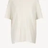 R13 Shirts, Tank Tops & Longsleeves<T-Shirt Boxy Seamless in Cashmere White