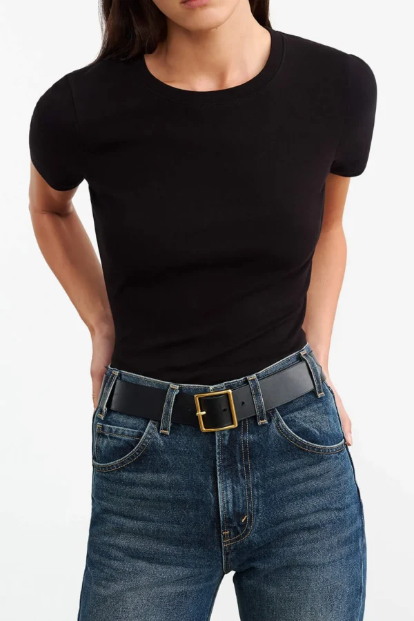 Nili Lotan Shirts, Tank Tops & Longsleeves<T-Shirt Elin in Schwarz