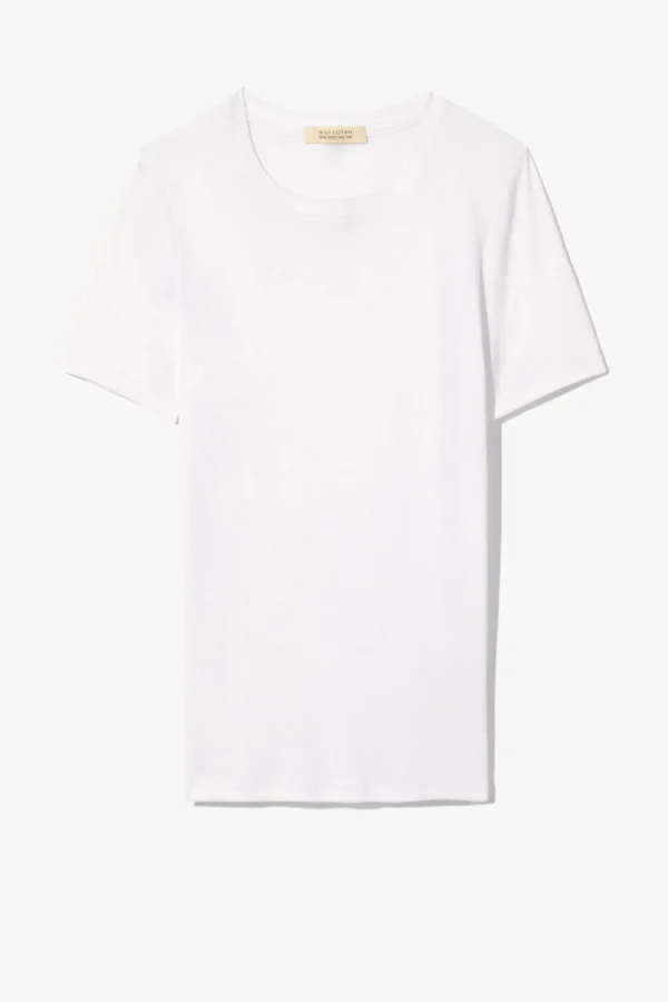 Nili Lotan Shirts, Tank Tops & Longsleeves<T-Shirt Elin in Weiß