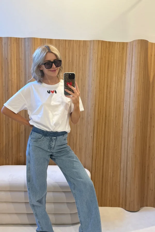 Anita Hass Shirts, Tank Tops & Longsleeves<T-Shirt 'I LOVE U' in Weiß