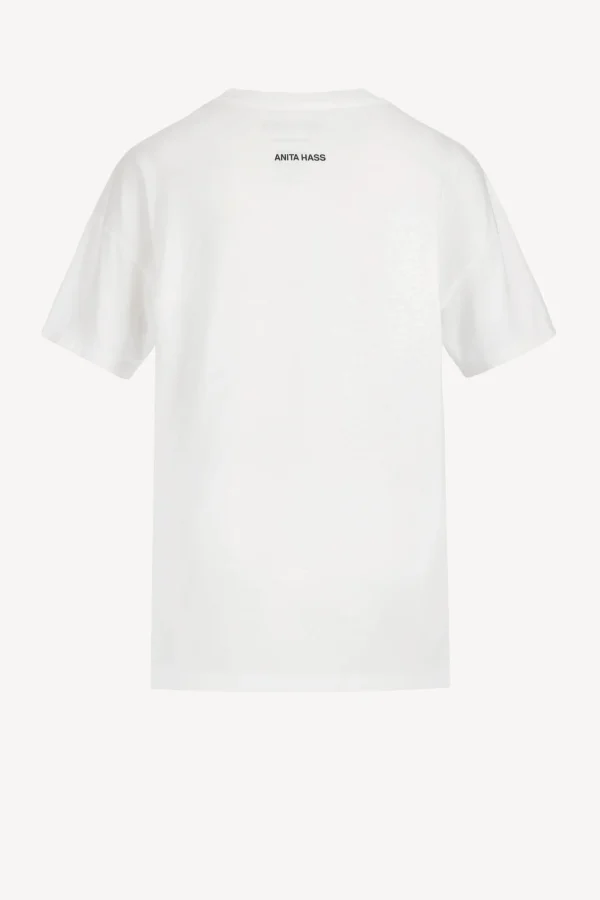 Anita Hass Shirts, Tank Tops & Longsleeves<T-Shirt 'I LOVE U' in Weiß