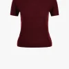 Lisa Yang Shirts, Tank Tops & Longsleeves<T-Shirt Ira in Burgundy