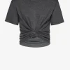 Magda Butrym Shirts, Tank Tops & Longsleeves<T-Shirt Knotted in Grau