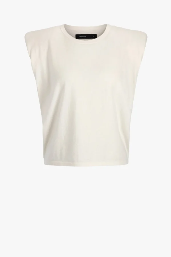 Frenckenberger Shirts, Tank Tops & Longsleeves<T-Shirt Mini Shoulder in Weiß