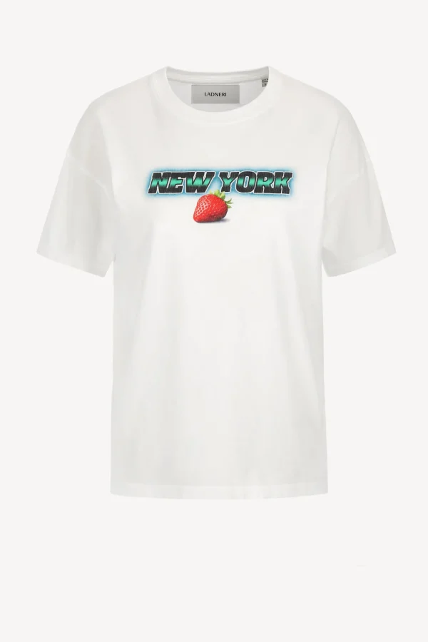 Ladneri Shirts, Tank Tops & Longsleeves<T-Shirt New York in Weiß