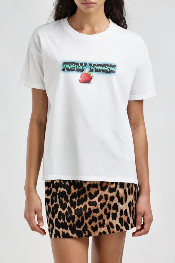Ladneri Shirts, Tank Tops & Longsleeves<T-Shirt New York in Weiß