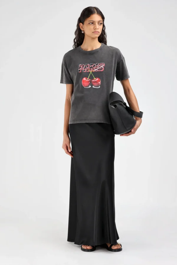 Ladneri Shirts, Tank Tops & Longsleeves<T-Shirt Paris in Washed Black