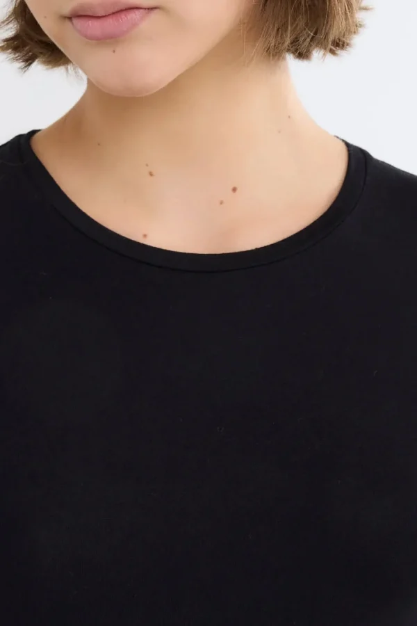 Majestic Filatures Shirts, Tank Tops & Longsleeves<T-Shirt Soft Viscose in Schwarz