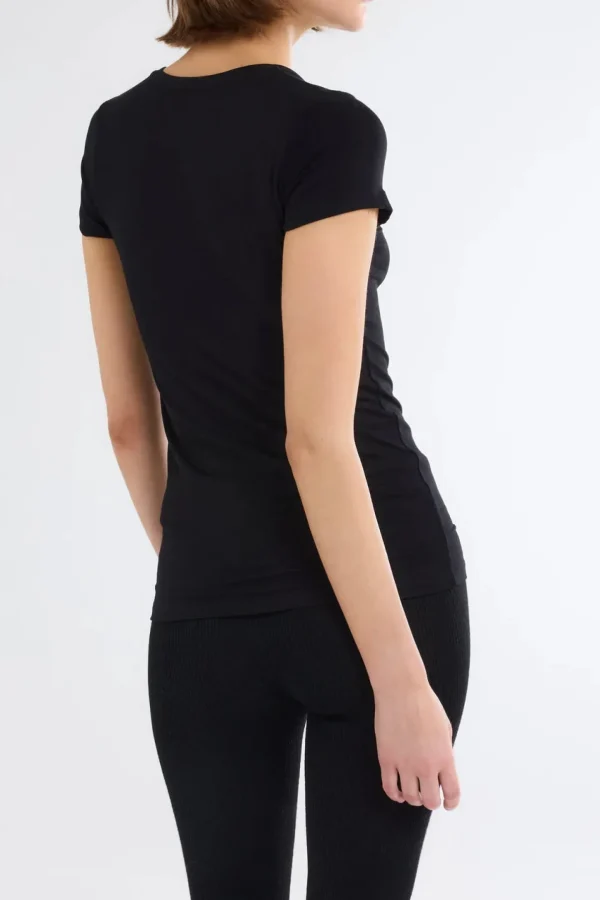 Majestic Filatures Shirts, Tank Tops & Longsleeves<T-Shirt Soft Viscose in Schwarz