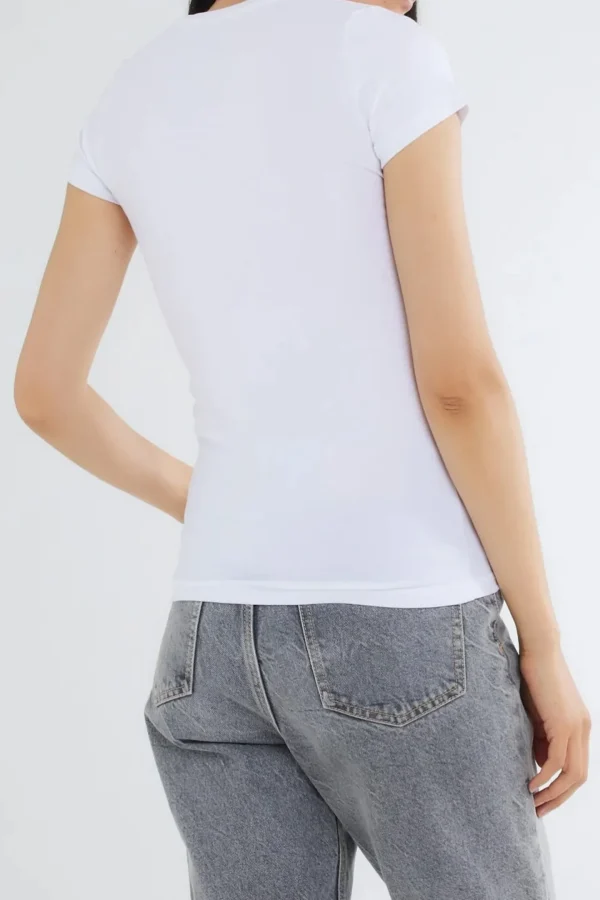 Majestic Filatures Shirts, Tank Tops & Longsleeves<T-Shirt Soft Viscose in Weiß