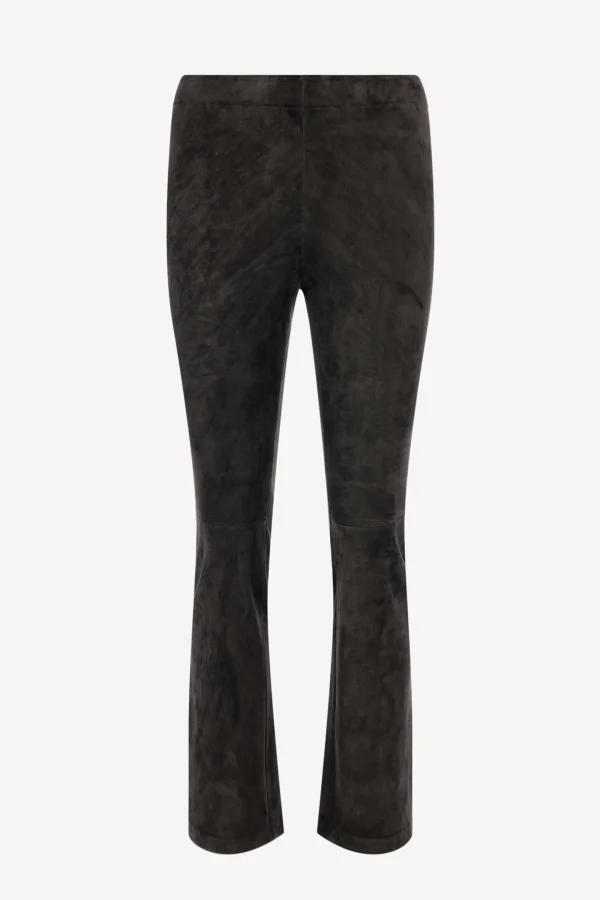Stouls Hosen & Jumpsuits<Velourslederhose JP Twenty in Schwarz