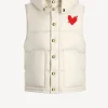 Anita Hass Jacken & Westen<Weste 'Heart' in Ivory