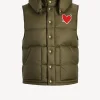 Anita Hass Jacken & Westen<Weste 'Heart' in Olive