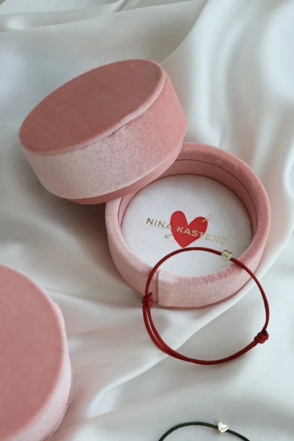 Nina Kastens x Anita Hass Schmuck | Fine Jewelry<Armband 'Heart' in Burgundy