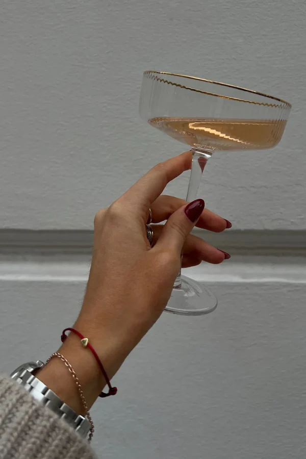 Nina Kastens x Anita Hass Schmuck | Fine Jewelry<Armband 'Heart' in Burgundy