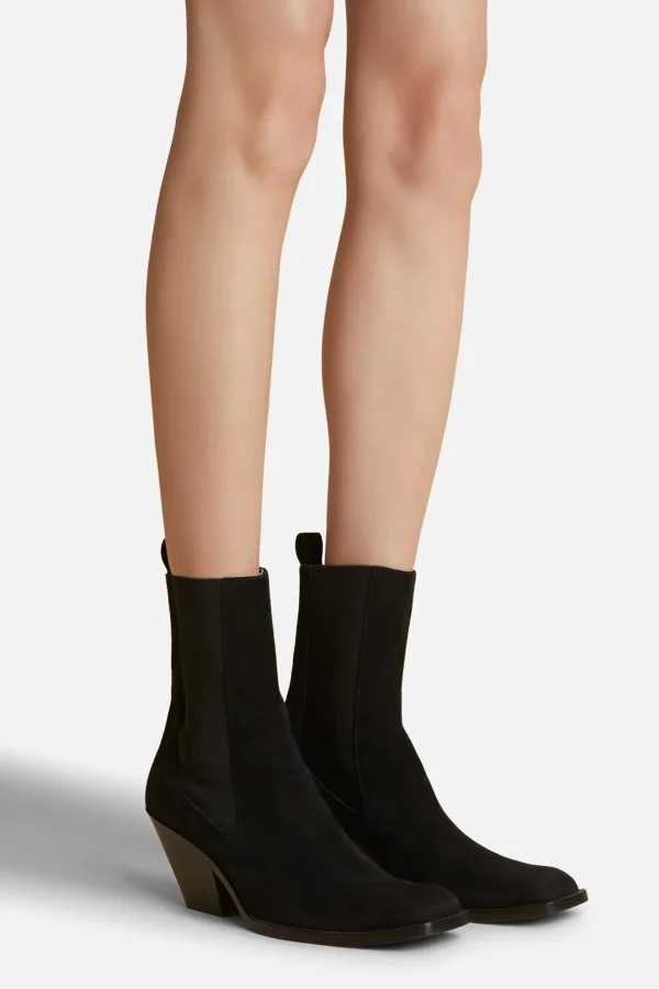 Khaite Stiefel & Boots<Boots Austin in Schwarz