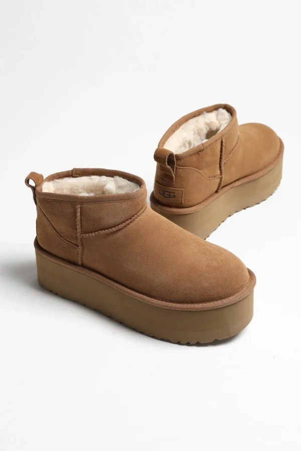 UGG Stiefel & Boots<Boots Classic Ultra Mini Platform in Chestnut