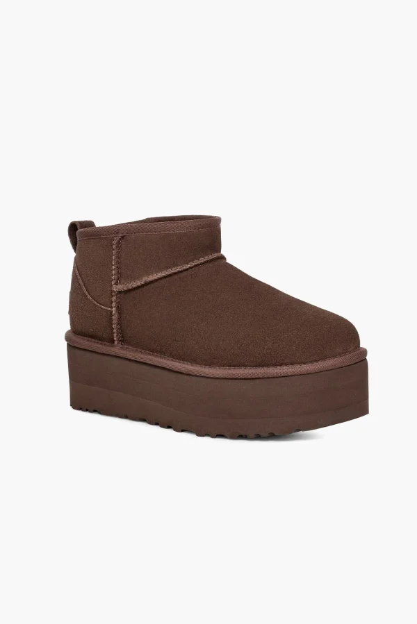 UGG Stiefel & Boots<Boots Classic Ultra Mini Platform in Burnt Cedar