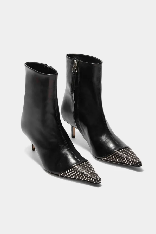 aeyde Stiefel & Boots<Boots Roe Mini Stud in Schwarz