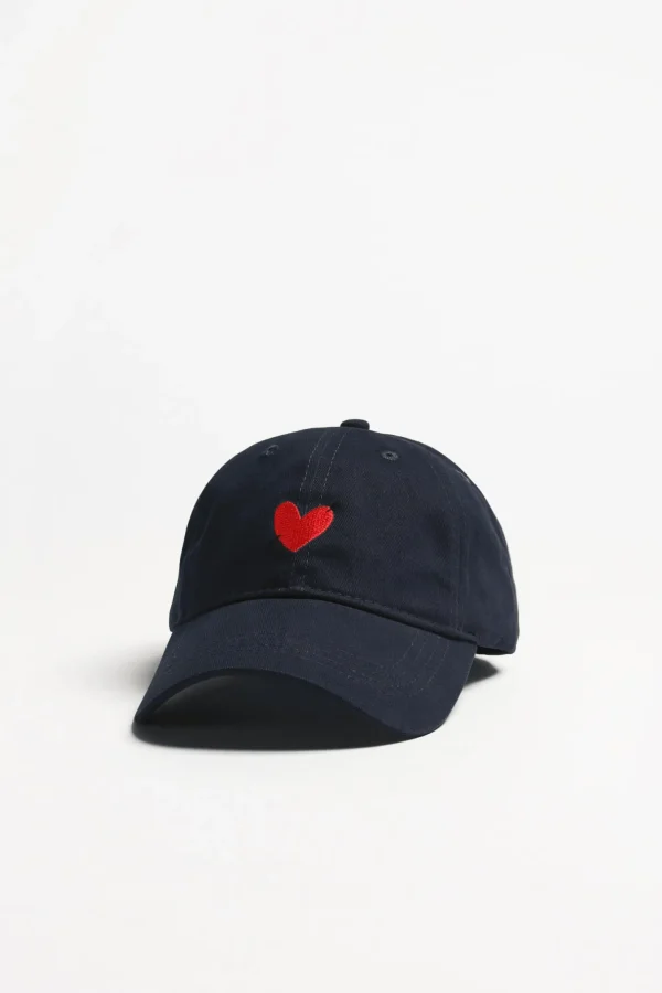 Anita Hass Caps & Mützen<Cap 'Heart' in Navy