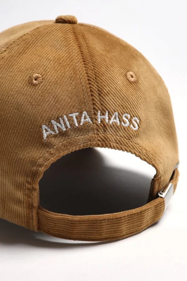 Anita Hass Caps & Mützen<Cord-Cap 'Heart' in Camel