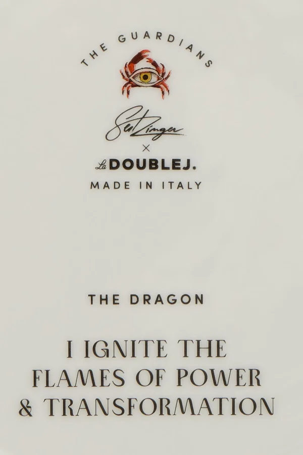 La Double J Home<Dekorativer Teller The Dragon