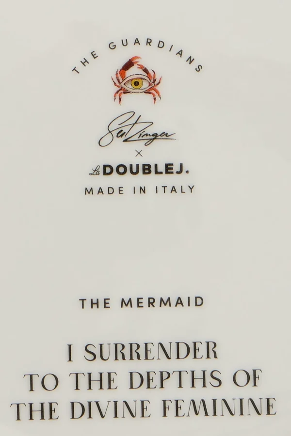 La Double J Home<Dekorativer Teller The Mermaid