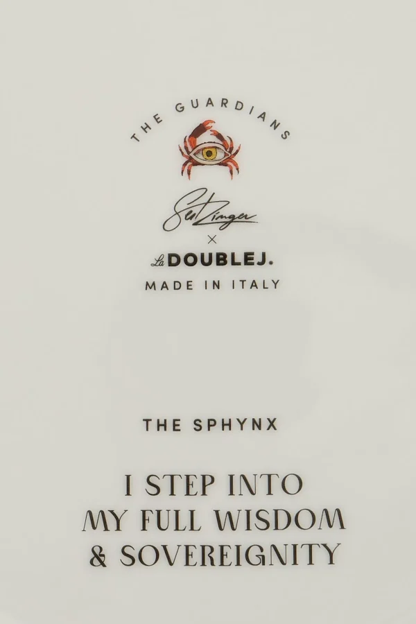 La Double J Home<Dekorativer Teller The Sphynx