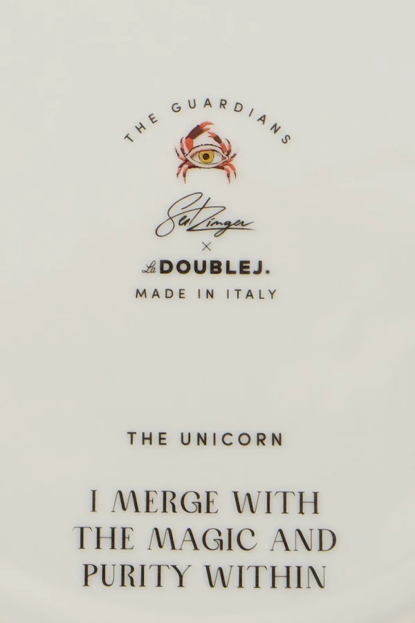 La Double J Home<Dekorativer Teller The Unicorn