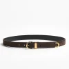 Khaite Gürtel<Gürtel Bambi Skinny in Ebano