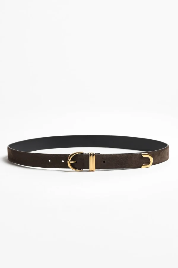 Khaite Gürtel<Gürtel Bambi Skinny in Ebano