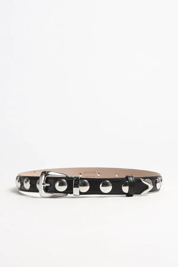 Khaite Gürtel<Gürtel Benny Studs in Schwarz