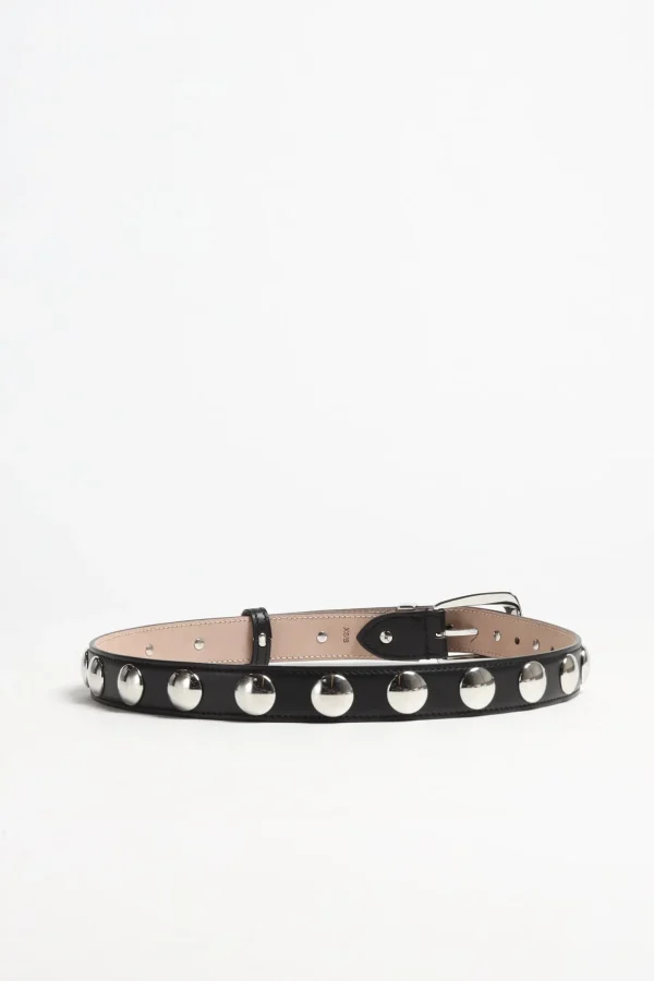 Khaite Gürtel<Gürtel Benny Studs in Schwarz