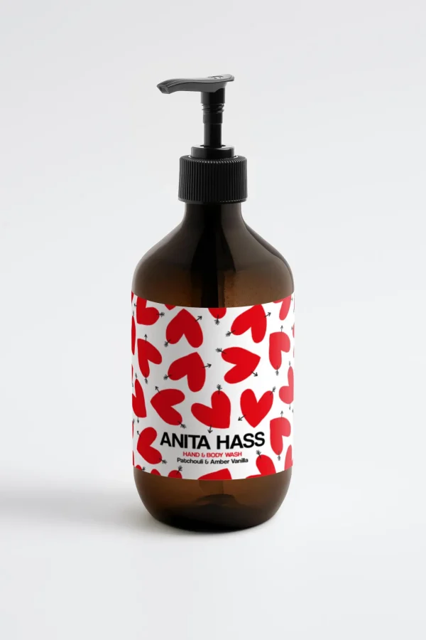 Anita Hass Home<Hand/Body Wash 'Heart' Patchouli & Amber Vanilla