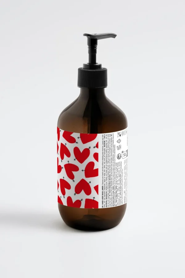 Anita Hass Home<Hand/Body Wash 'Heart' Patchouli & Amber Vanilla