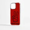 Anita Hass Handyhüllen<Handyhülle 'Peace' in Rot