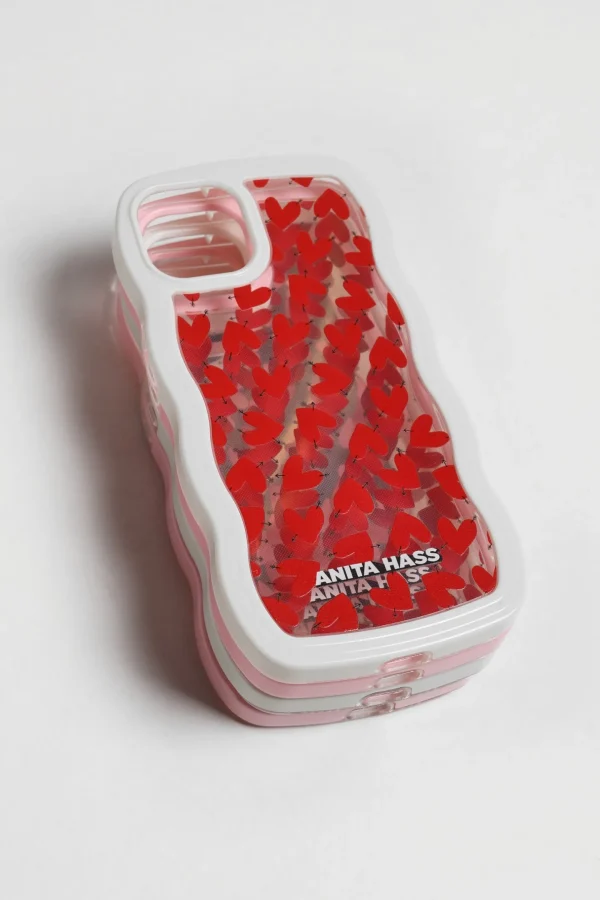 Anita Hass Handyhüllen<Handyhülle 'Wavy' in Weiß