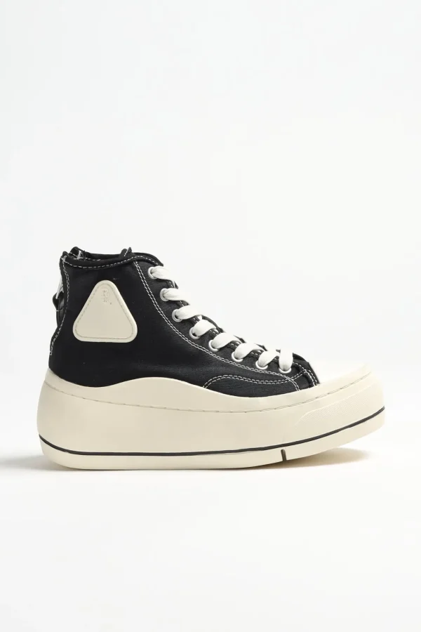 R13 Sneaker | High Top<High Top Sneaker in Schwarz