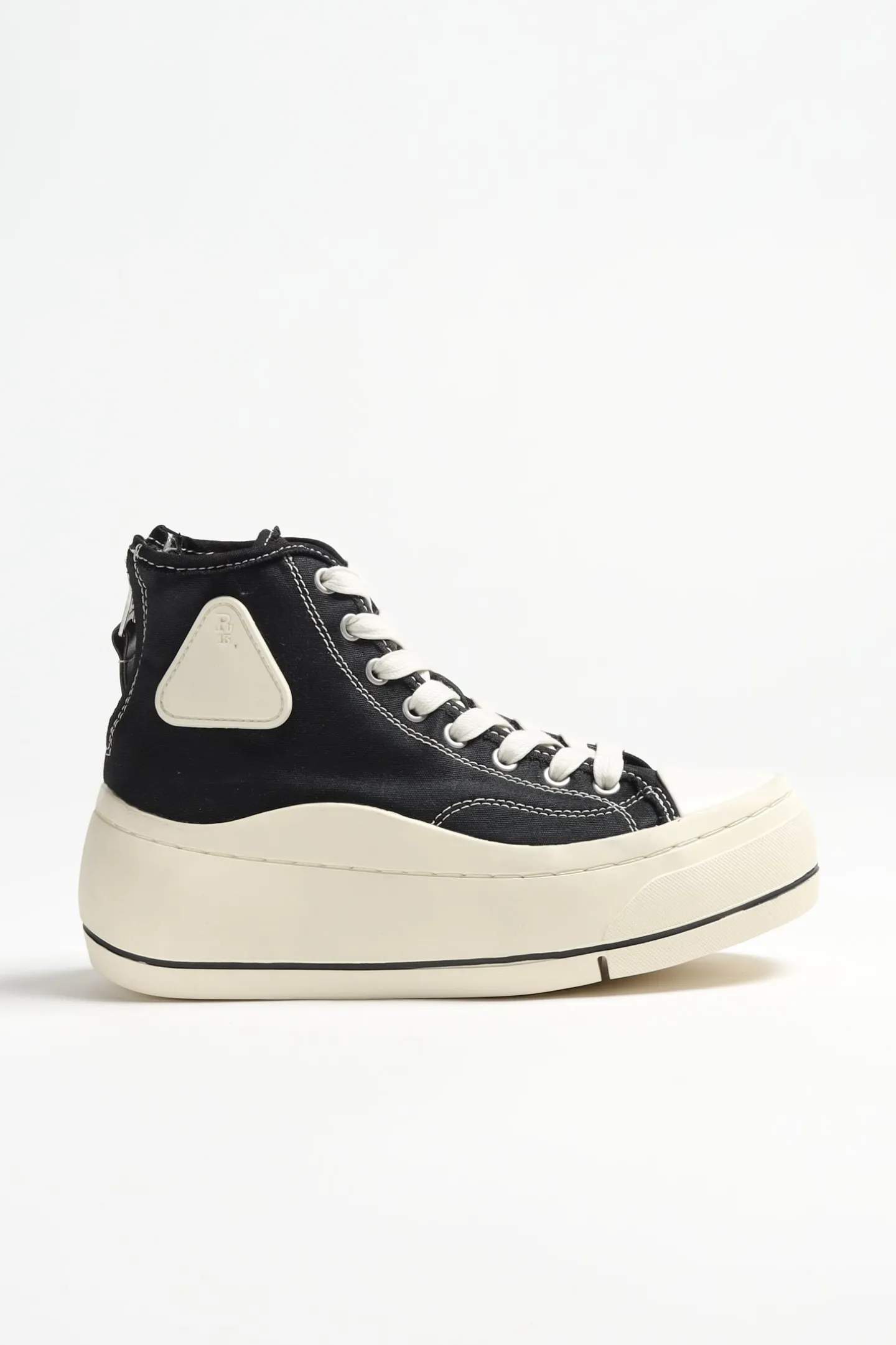 high_top_sneaker_in_schwa_0.webp R13 Sneaker | High Top<High Top Sneaker in Schwarz