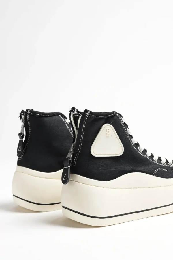 R13 Sneaker | High Top<High Top Sneaker in Schwarz