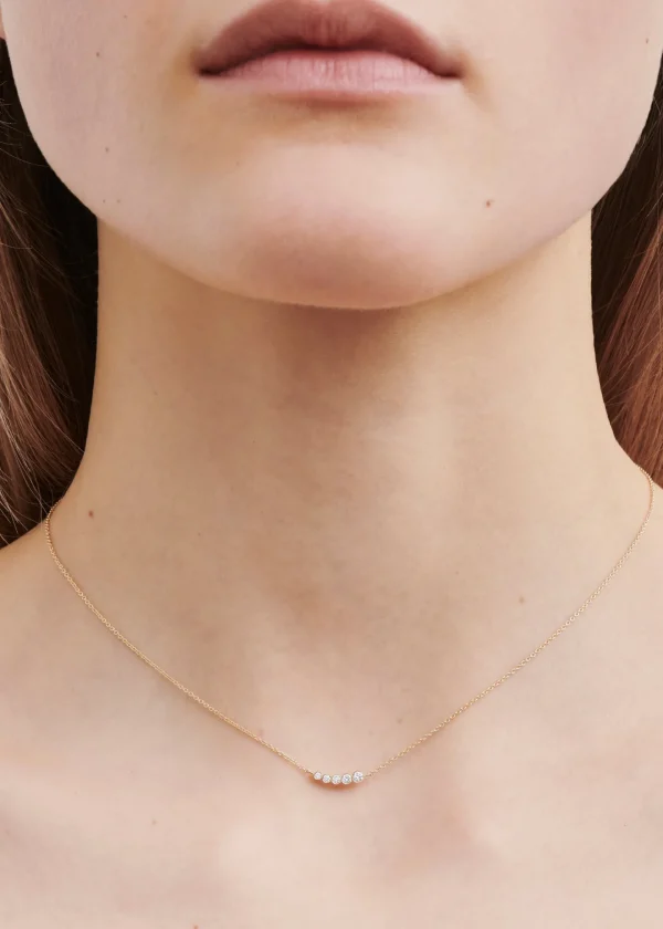 Sophie Bille Brahe Schmuck<Kette Lune mit Diamanten