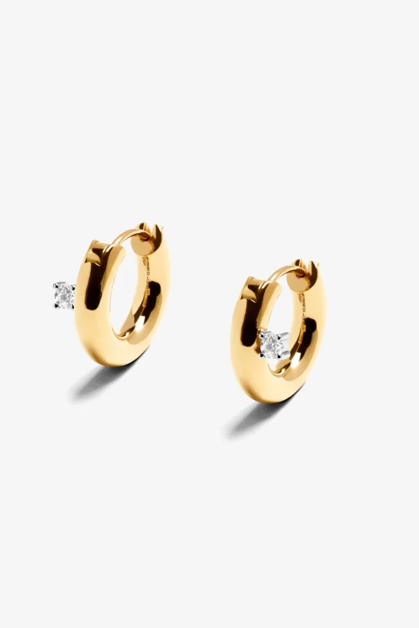Lilian von Trapp Schmuck | Fine Jewelry<Kreolen Diamond Round