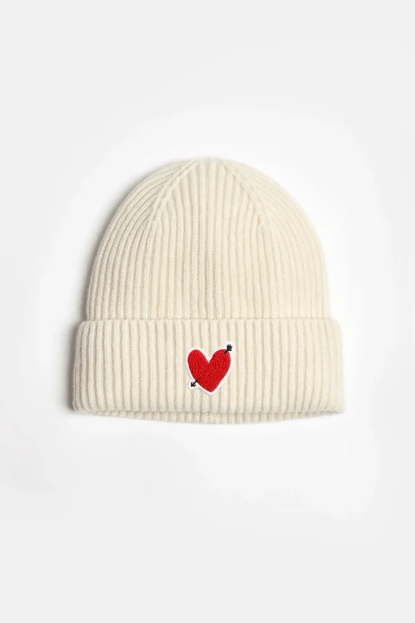 Anita Hass Caps & Mützen<Mütze 'Heart' in Ivory