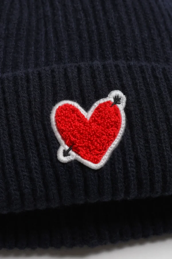 Anita Hass Caps & Mützen<Mütze 'Heart' in Navy