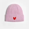 Anita Hass Caps & Mützen<Mütze 'Heart' in Rosa